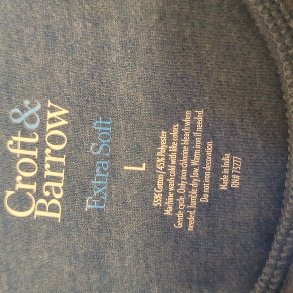 Quarter Zip Extra Soft Pullover - Picture 3 of 3